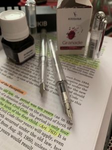 A letter to future lawyers Fountain pens M Velas Suarin